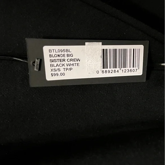 Brunette the Label BLONDE in Big Sister Crew - Picture 3 of 3